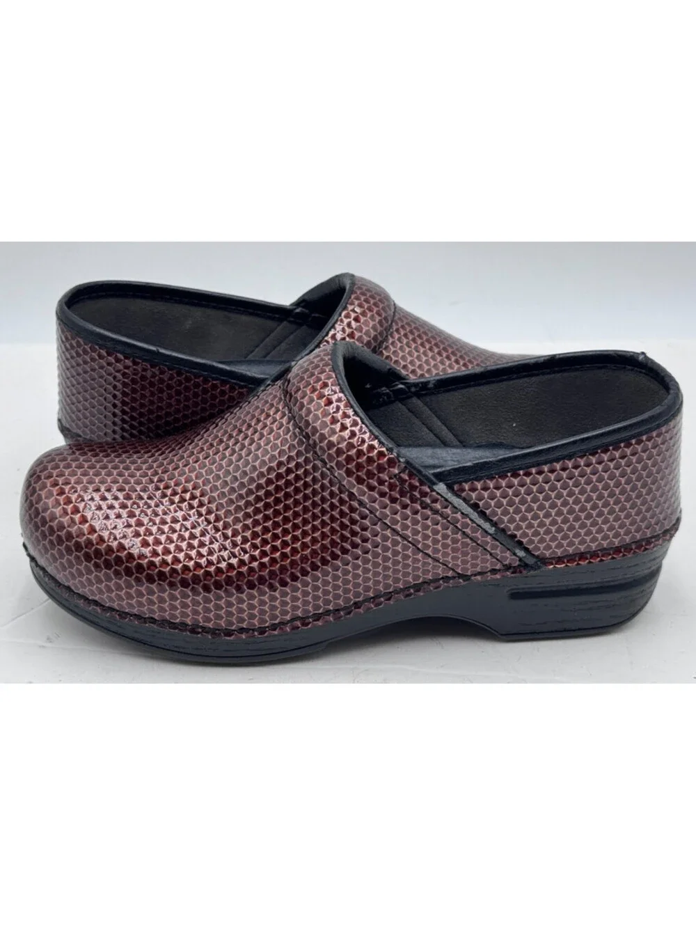 Dansko XP Women's Clogs 8.5-9 Copper Brown Honeycomb Round Toe Slip On Shoes